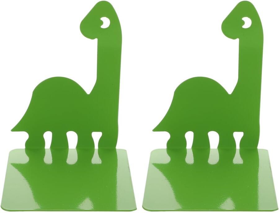 Groene Dinosaur Boeksteunen van IJzer