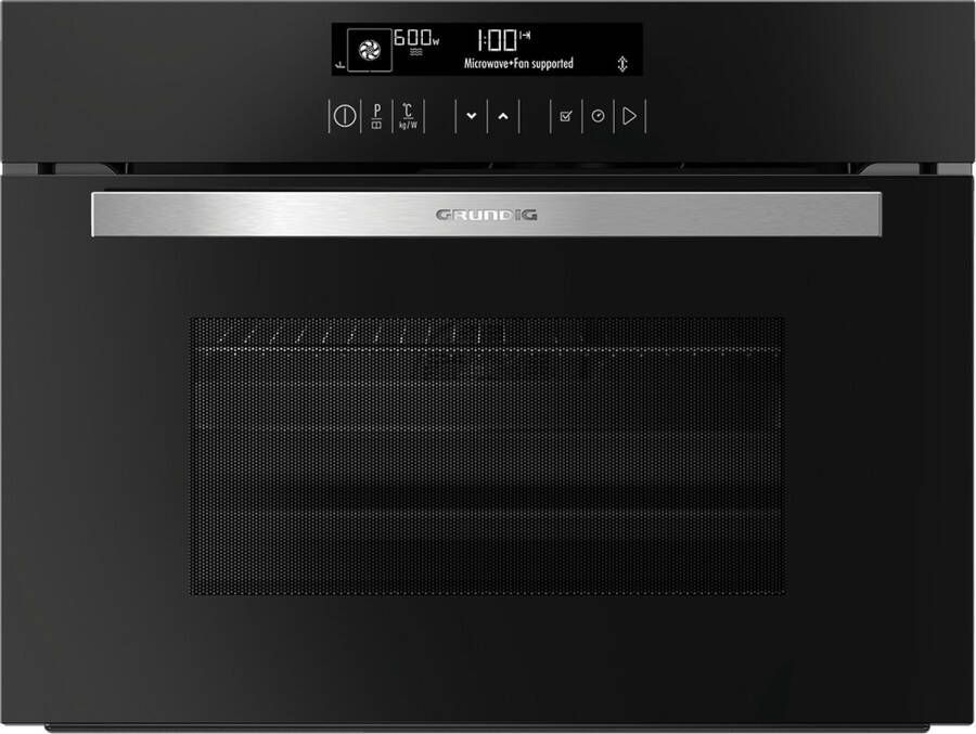 Grundig GEKW27000B oven 40 l Zwart Roestvrijstaal