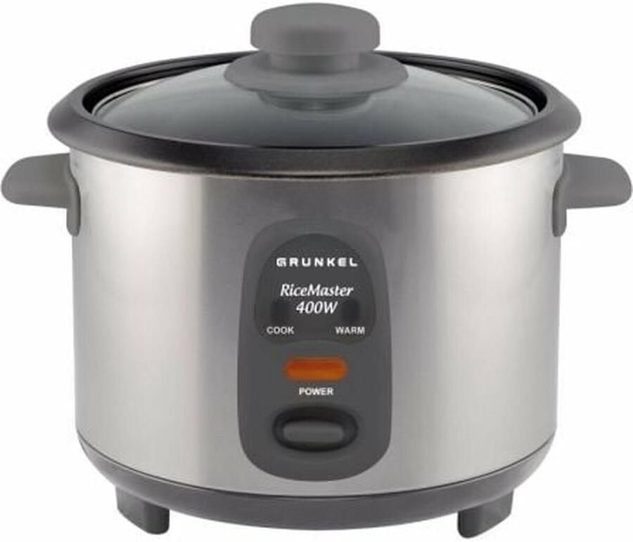 Grunkel RC-1L Rijstkoker 400 W Zwart 1 L