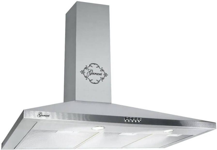 Gurari Afzuigkap GCH C 147 IS 70 N Afzuigkap 70 cm 1000 m³ u Wandafzuigkap RVS