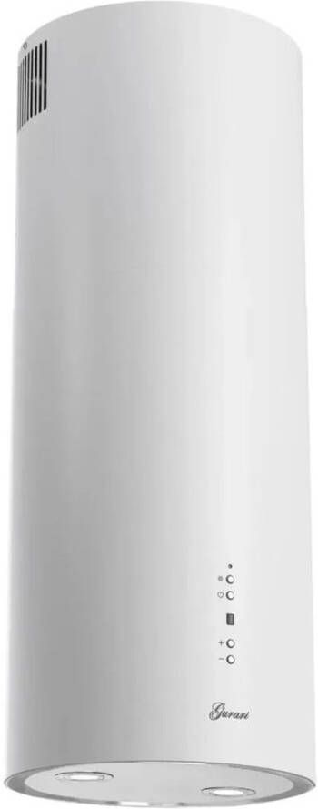 Gurari afzuigkap GCH I 385 36 WH PRIME N+Koolfilter eiland afzuigkap ronde afzuigkap 36 cm eilandafzuiging 1000m³ h
