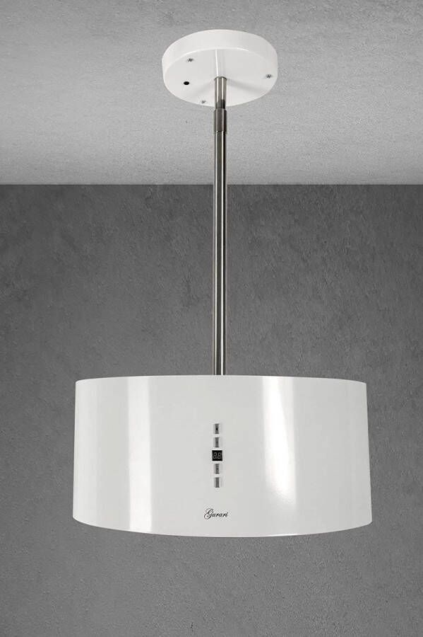 Gurari eiland afzuigkap GCH I 237 5 WH N recirculatielampen eiland afzuigkap 50cm 860m³ h