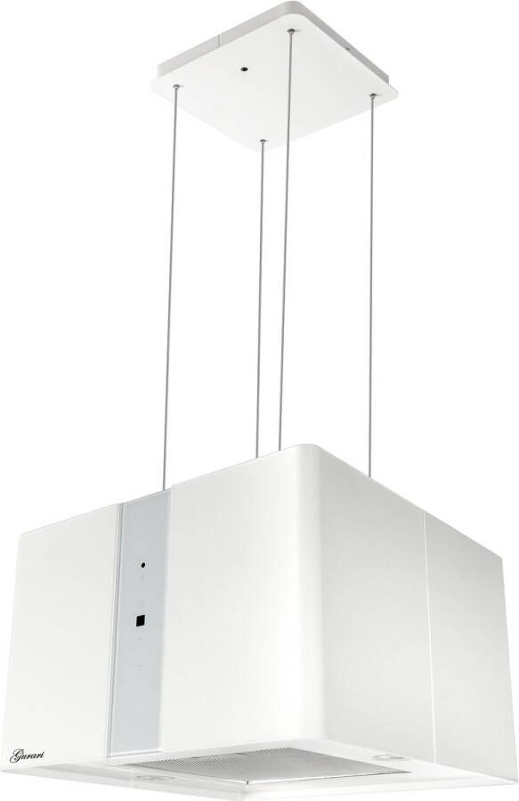 Gurari eilandAfzuigkap GCH I 331 45 WH PRIME+Koolfilter wit Afzuigkap met recirculatielucht 45 cm plafondkap 1000m³ h