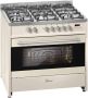 Gurari gasfornuis GCH E 911 Cr elektrisch gasfornuis 90 cm Range Coocker 121L 8 functies hete lucht grill 5 krachtige branders 4 kw WOK natuurgas propaan gas - Thumbnail 2
