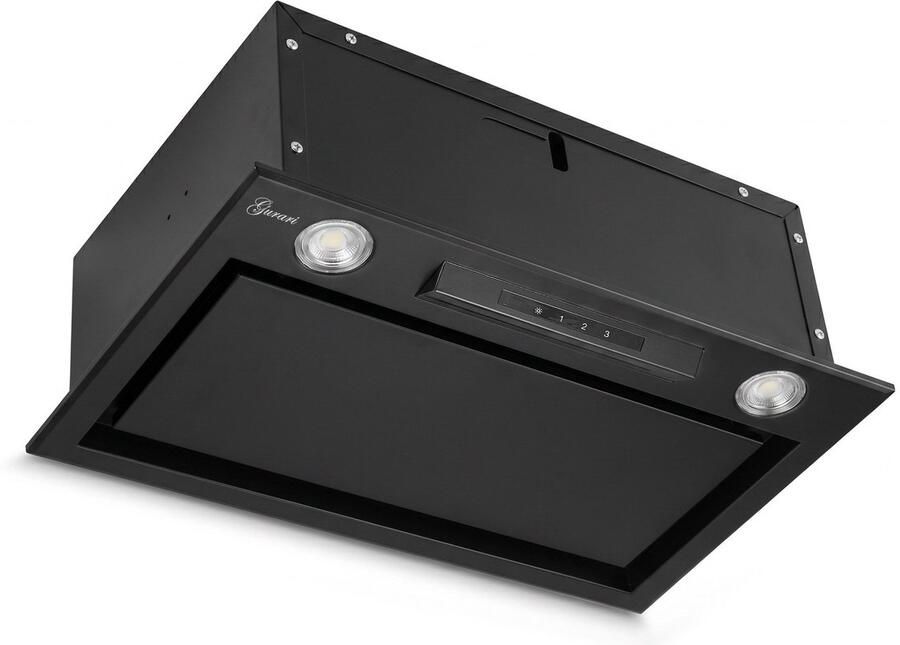 Gurari Inbouw-afzuigkap- GCH B 545 BL 52 Prime – 52 cm – 1000 m³ u – Zwart – Ventilatormodule voor plafondafzuigkap