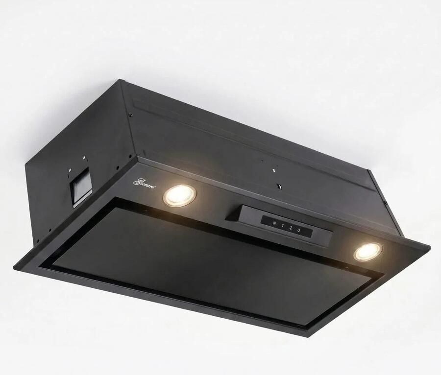 Gurari Inbouw-afzuigkap- GCH B 545 BL 70 Prime – 70 cm – 1000 m³ u – Zwart – Ventilatormodule voor plafondafzuigkap