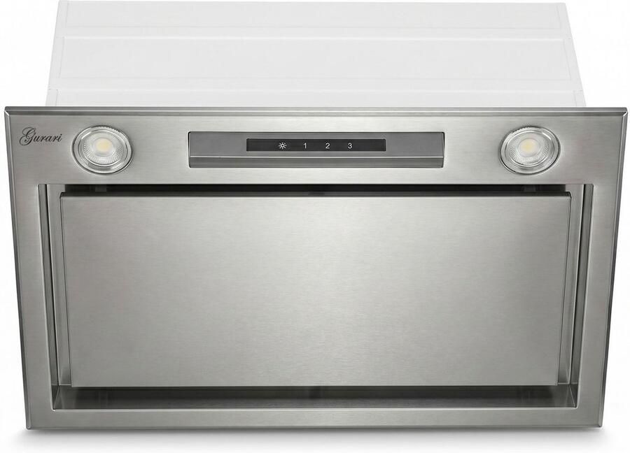 Gurari Inbouw-afzuigkap- GCH B 545 IS 52 Prime – 52 cm – 1000 m³ u -roestvrij staal – Ventilatormodule voor plafondafzuigkap