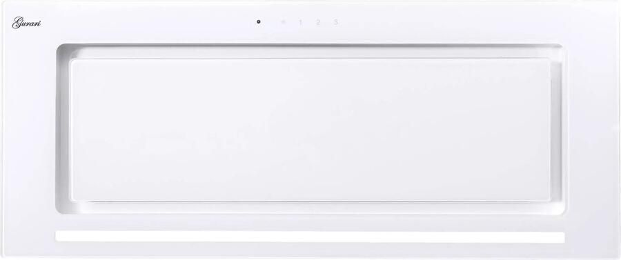 Gurari plafondluik GCH E 217 WH 70 Prime N Afzuigkap 70 cm in wit glas 1000m³ h