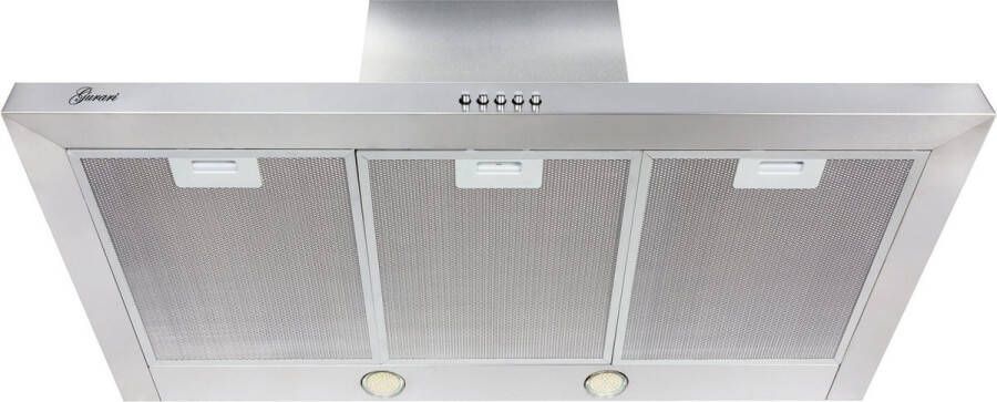 Gurari wandafzuigkap GCH F 461 IS 7 N afzuigkap 70 cm in roestvrij staal 1000m³ h