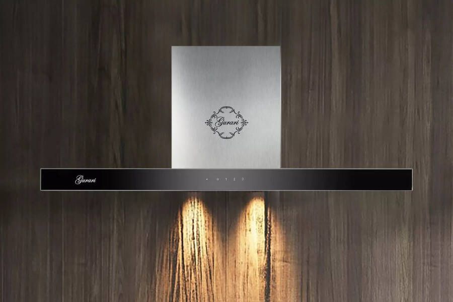 Gurari wandafzuigkap GCH F 462 IS 6 PRIME N afzuigkap met afstandsbediening 60 cm