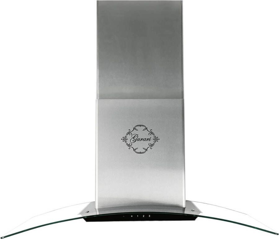 Gurari wandafzuigkap GCH T 465 IS 60 BL PRIME N afzuigkap 60 cm 1000m³ h wandafzuigkap