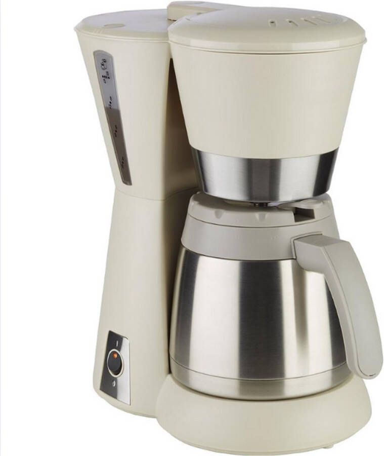 GUTEC Koffiezetapparaat Met Thermoskan Koffiezet Voor 8 Kopjes Vol Aroma Koffiezet Apparaat Met Ruimtebesparend Design