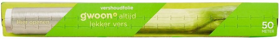 G'woon Vershoudfolie gwoon 50m 24 stuks