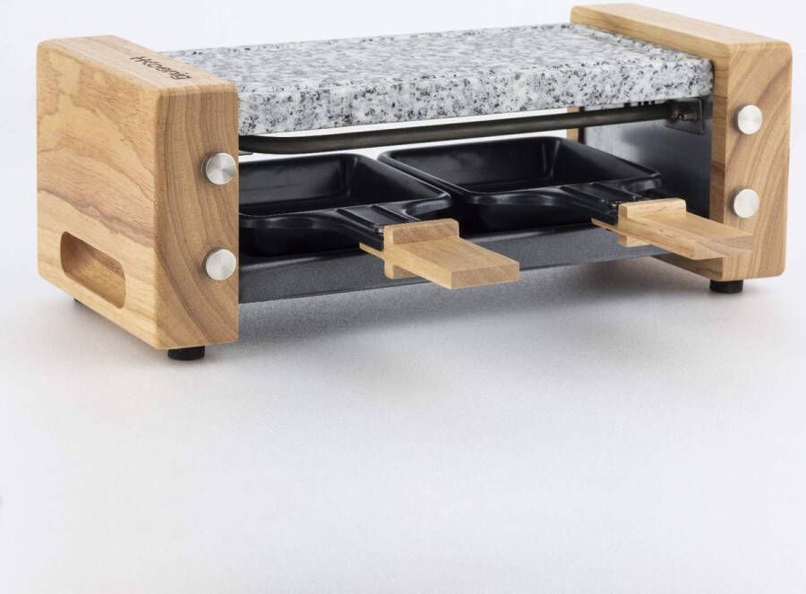H. Koenig H. Koening WOD 2 Gourmetset Steengrill Raclette 2 Pannetjes