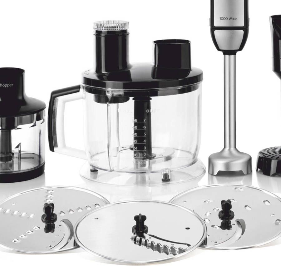 Haeger Hand-held Blender HB-10S.027A Black 1000 W