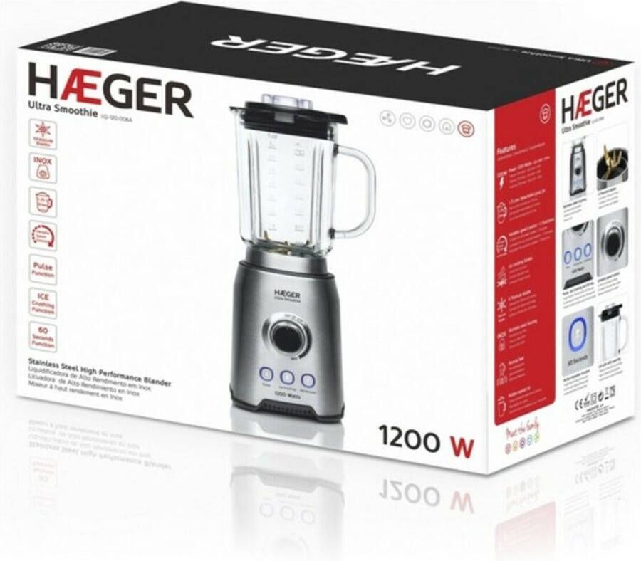 Haeger Krachtige Blender Ultra Smoothie 1200 W 1 75 L