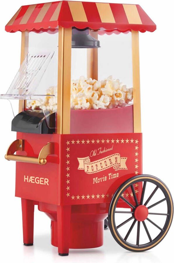 Haeger Popcorn maker POPPER 1200 W Rood