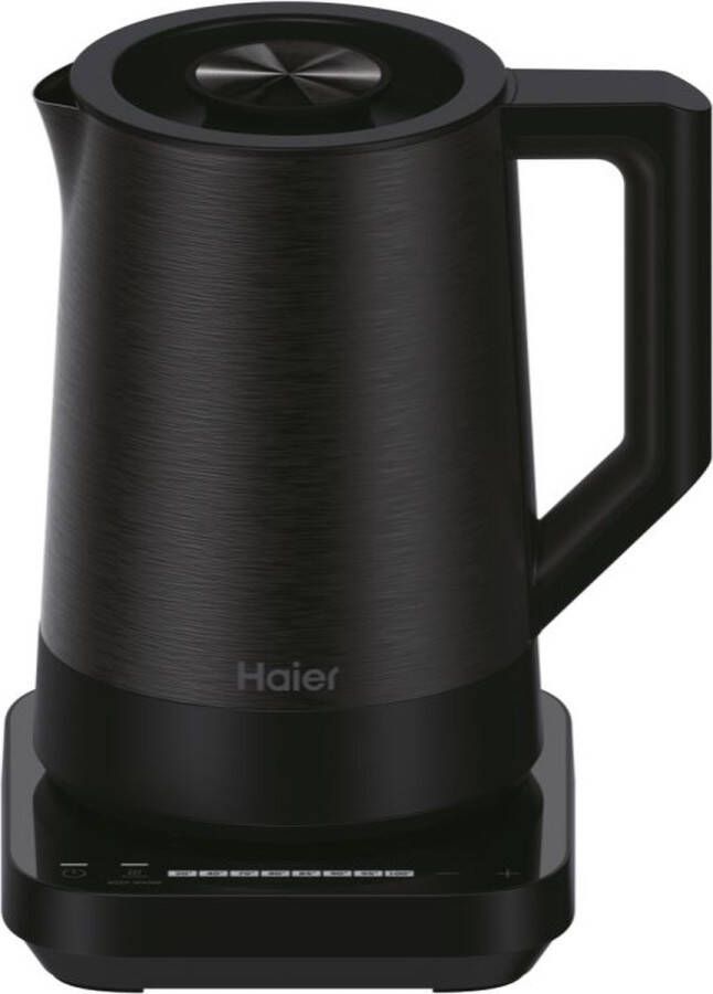 Haier SERIE 5 HKE5A 011 Waterkoker met regelbare thermostaat Zwart