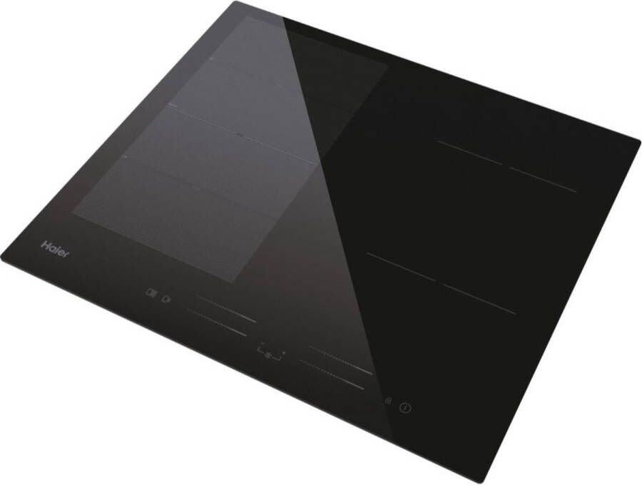 Haier Series 4 HAFRSJ64MC Zwart Ingebouwd 59 cm Inductiekookplaat zones 4 zone(s) - Foto 2