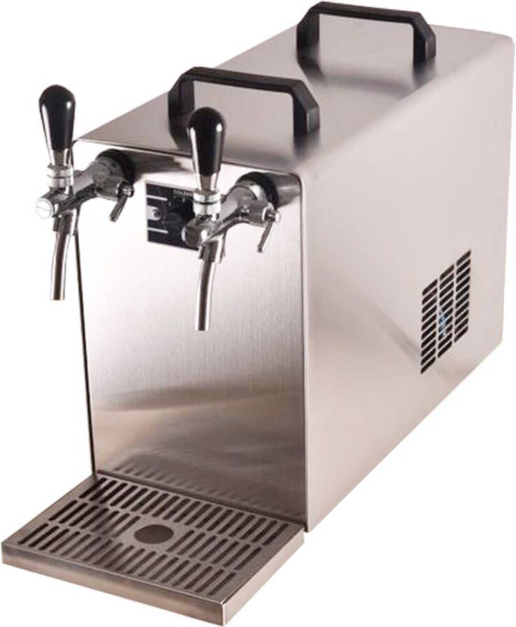 Hajus Biertap Thuistap Bierkoeler Droogkoeler STREAM 50 2-kraans tot 55 liter uur