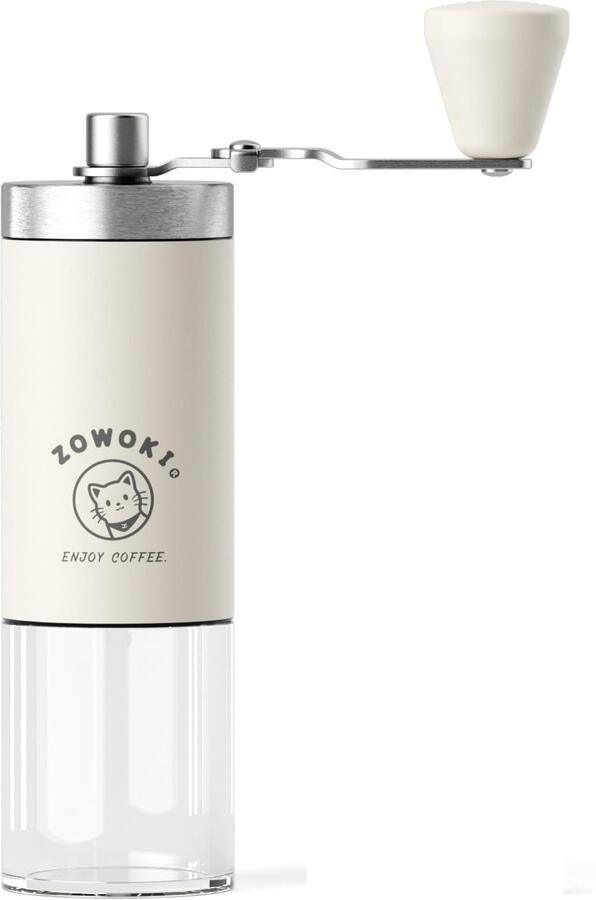 Handmatige koffiemolen Verstelbaar maalwerk Compact en draagbaar