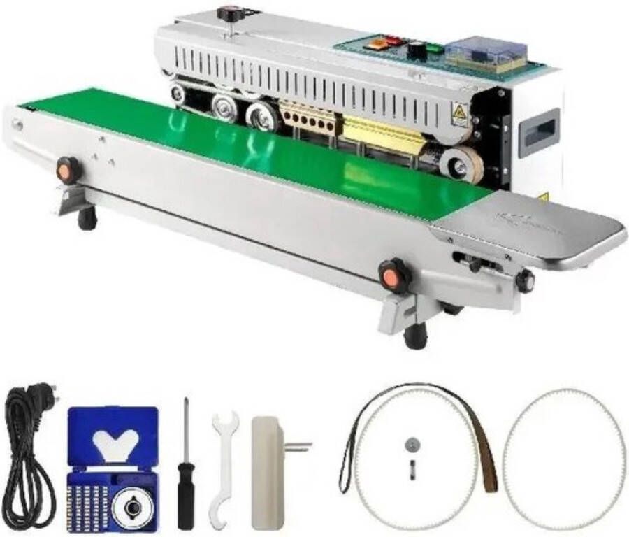 Happyment Automatische sealer PRO Voedsel Sluitmachine Datum Coder Voor Verpakking Geneeskunde