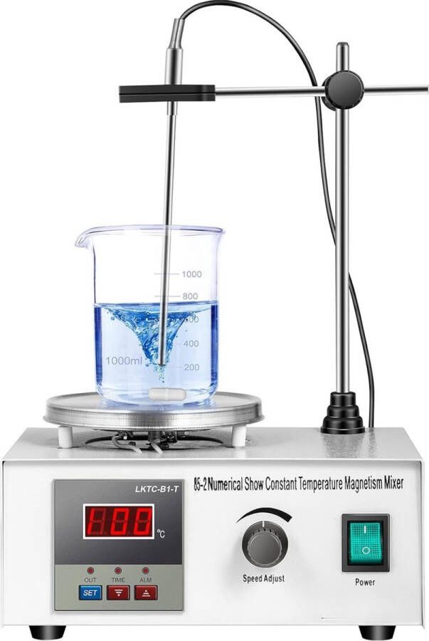 Happyment Magneetroerder met verwarmingsplaat Magneetroerder Magnetische Agitador