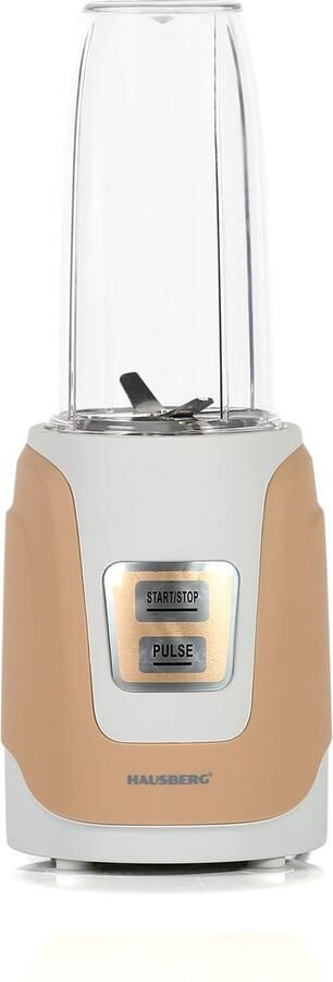 HAUSBERG Elektrische Blender Set – 1000W – Nutri Cups 500 800 1000ml – Pro Extractor Bladen – Inclusief Sip&Seal Deksels – BPA-vrij – Ideaal voor Smoothies & Shakes