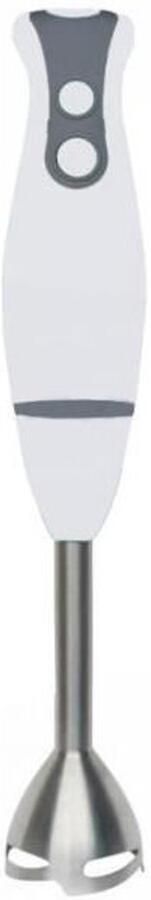 HAUSBERG HB-7672AB Staafmixer – 300W Krachtige Handblender met RVS Staaf 2 Snelheden Ergonomische Greep & Afneembare Mixstaaf – Wit