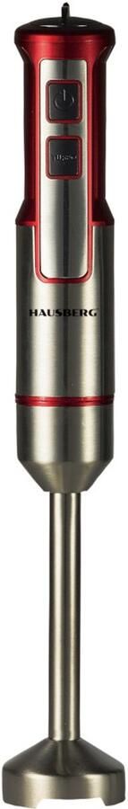 HAUSBERG Staafmixer Rood HB-7668RS - Foto 1
