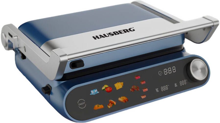 HAUSBERG HB-635 Digitale Grill 2in1 2200W