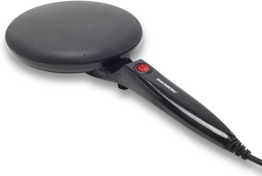 HAUSBERG HB-9910NG Crêpe Maker – 700W – Non-stick coating – Automatische uitschakeling – Compacte pannenkoekenmaker – Zwart