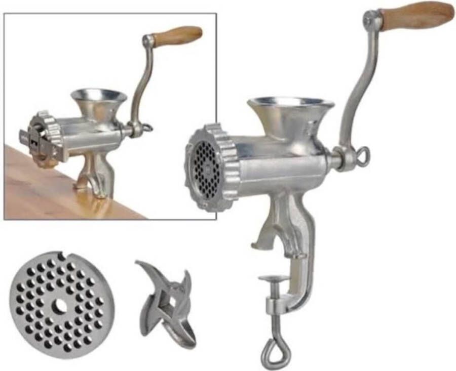 Haushalt 12237 Gehaktmolen vleeswolf RVS 1.8 kg - Foto 2