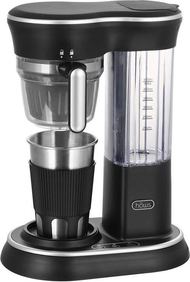 Haws Hâws Koffiezetapparaat met molen en roestvrijstalen drinkbeker - Foto 1