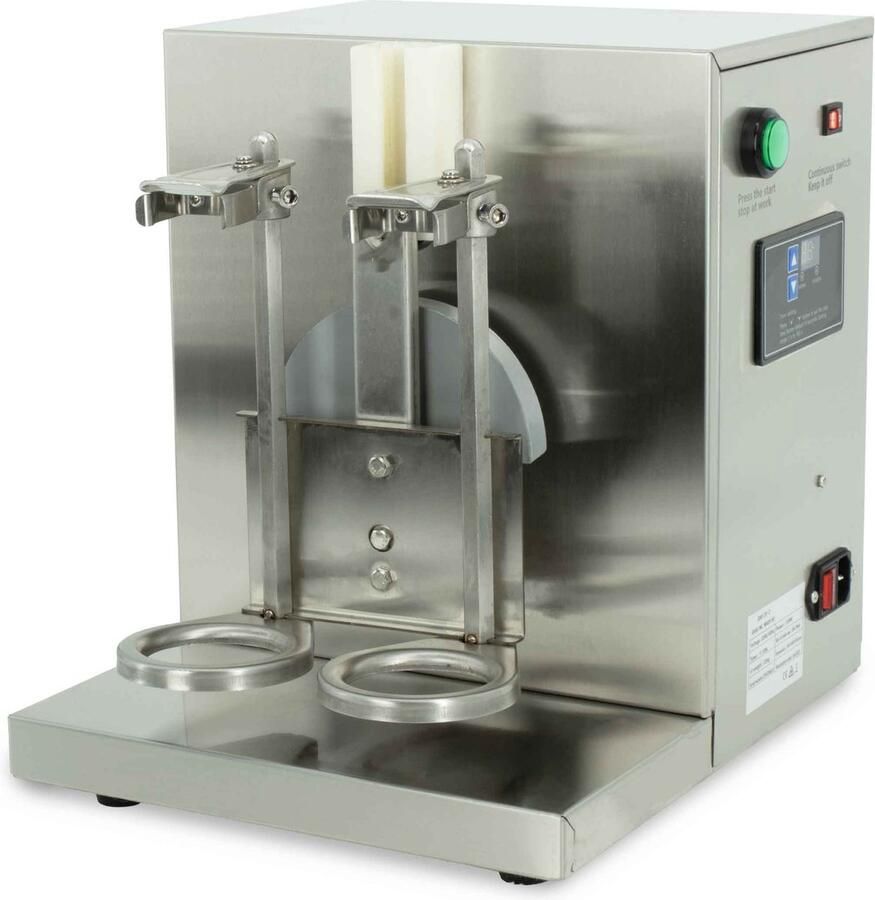 HCB Bubble Tea shaker dubbel 230V RVS INOX 22 kg 8309