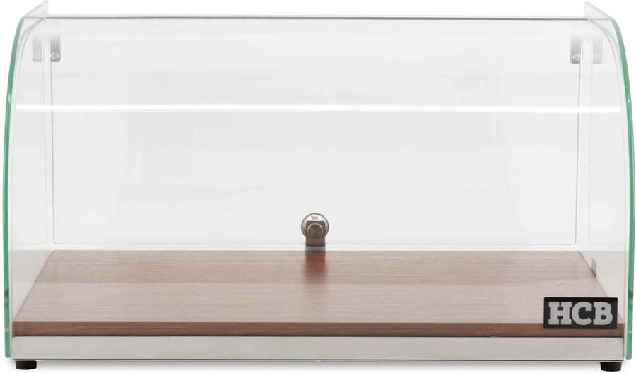 HCB Professionele Glazen opzet vitrine 25 liter 9.50 kg 2879