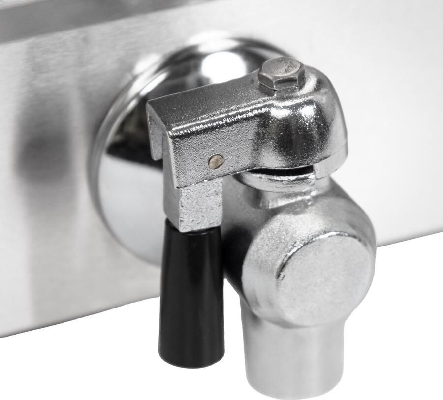 HCB Professionele grote Horeca Friteuse 8.5 liter 230V RVS INOX frietpan Frietketel frietpannen met kraantje aftapkraan 50x28x35 cm (DxBxH) 3000W 8705 - Foto 4