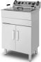 HCB Professionele grote Horeca frituurpan Friteuse 30 liter 400V RVS INOX frietketel frietpannen frietpan 54x60.5x96 cm (DxBxH) 6000W 2563 - Thumbnail 1
