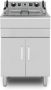 HCB Professionele grote Horeca frituurpan Friteuse 30 liter 400V RVS INOX frietketel frietpannen frietpan 54x60.5x96 cm (DxBxH) 6000W 2563 - Thumbnail 2