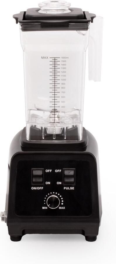 HCB Professionele Horeca Blender 1 6 liter 1500 Watt 230V 18x20x43 cm (BxDxH) 4 kg 8305