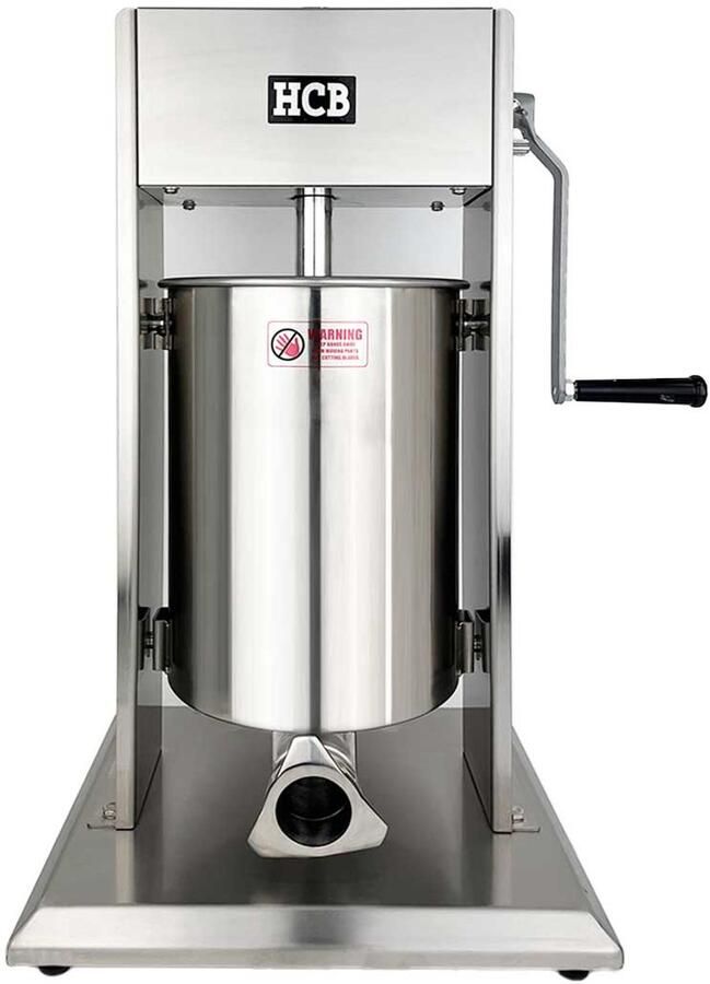 HCB Professionele Horeca Churros machine verticaal 12 liter RVS INOX Churrosmachine Churros maker 33x37x63 cm (DxBxH) 14 kg 1665