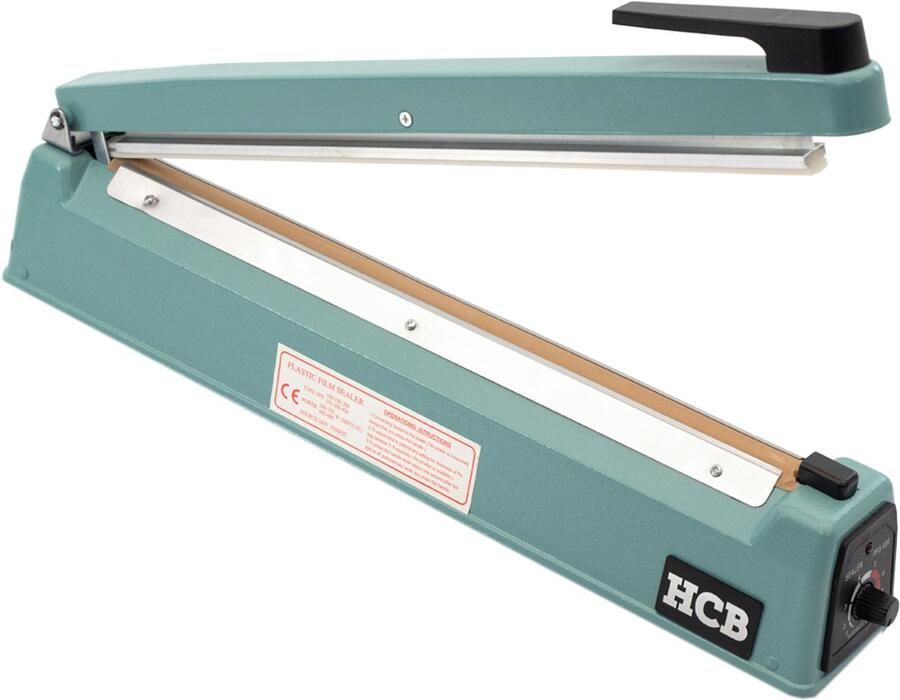 HCB Professionele Horeca Impulse handsealer 400 mm 230V Sealer apparaat 10x54x12 cm (DxBxH) 5 kg 8502