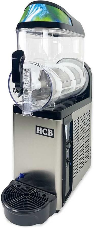 HCB Professionele Horeca Slushmachine 1 x 12 liter 230V Slush puppy machine 51x22x79.5 cm (DxBxH) 23 kg 9969