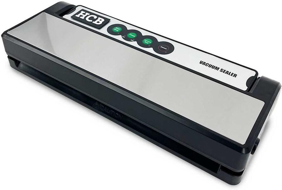 HCB Professionele Horeca Vacuumsealer 320 mm 230V Sealer apparaat vacumeermachine vacuummachines 15x38.7x7 cm (DxBxH) 2 kg 8172