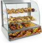 HCB Professionele Horeca Warmhoudvitrine 230V RVS INOX 47x66x61.5 cm (DxBxH) 15 kg 7054 - Thumbnail 2