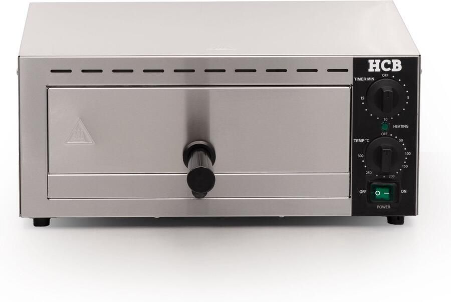 HCB Professionele RVS INOX Snackoven 230V Horeca snack oven met timer 10 kg 9153