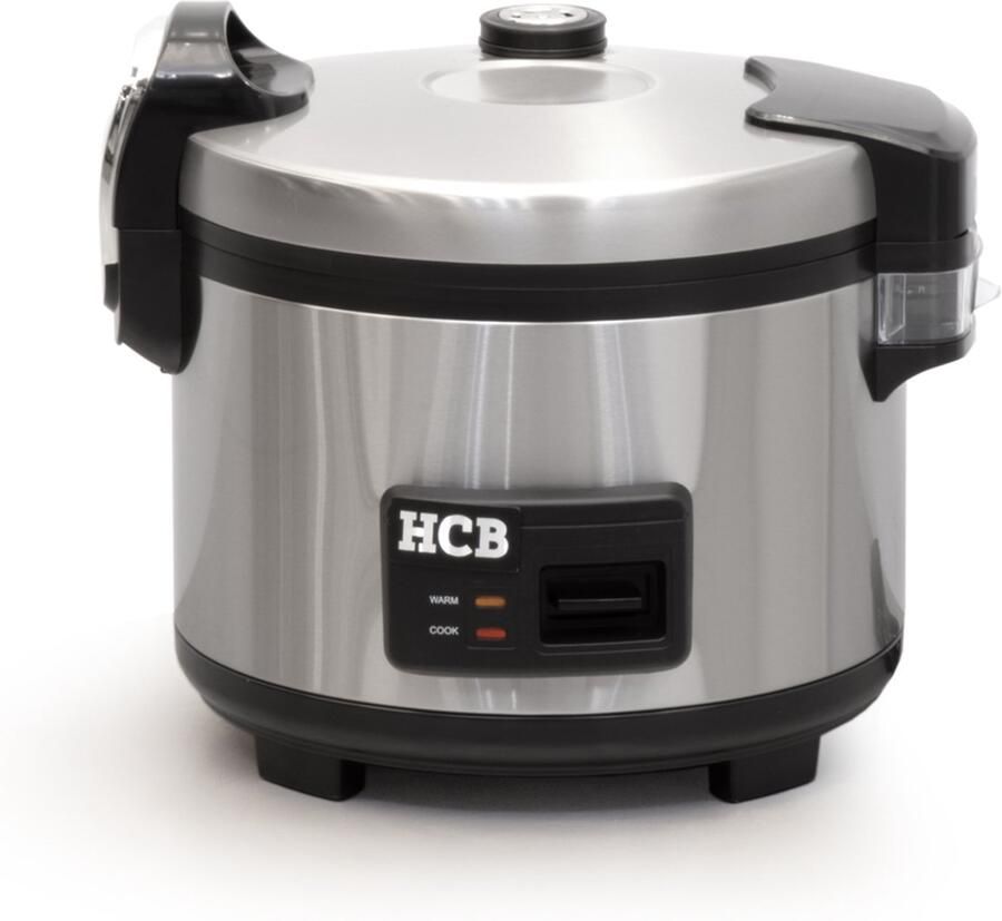 HCB Rijstkoker 10 liter RVS INOX rijst koker 8 kg 6476