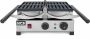 HCB Professioneel horeca Wafelijzer met timer kantelbaar 230V Wafelmaker van RVS INOX 37x50.5x20 cm (DxBxH) 10.40 kg 7476 - Thumbnail 2