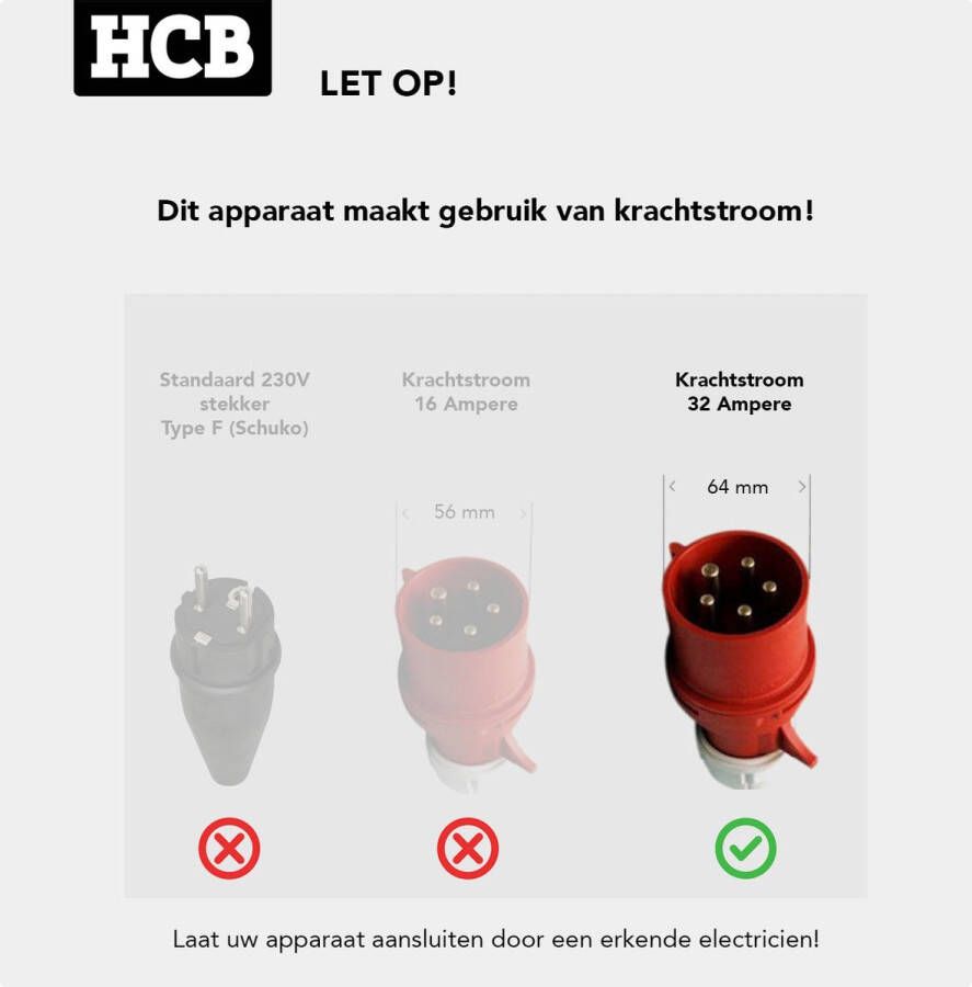 HCB Professionele Horeca frituurpan dubbele Friteuse 2 x 12 5 liter 400V RVS INOX frietketel 42.5x76x112 cm (BxDxH) 38 kg 7247