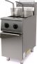 HCB Professionele Horeca frituurpan dubbele Friteuse 2 x 12 5 liter 400V RVS INOX frietketel 42.5x76x112 cm (BxDxH) 38 kg 7247 - Thumbnail 1